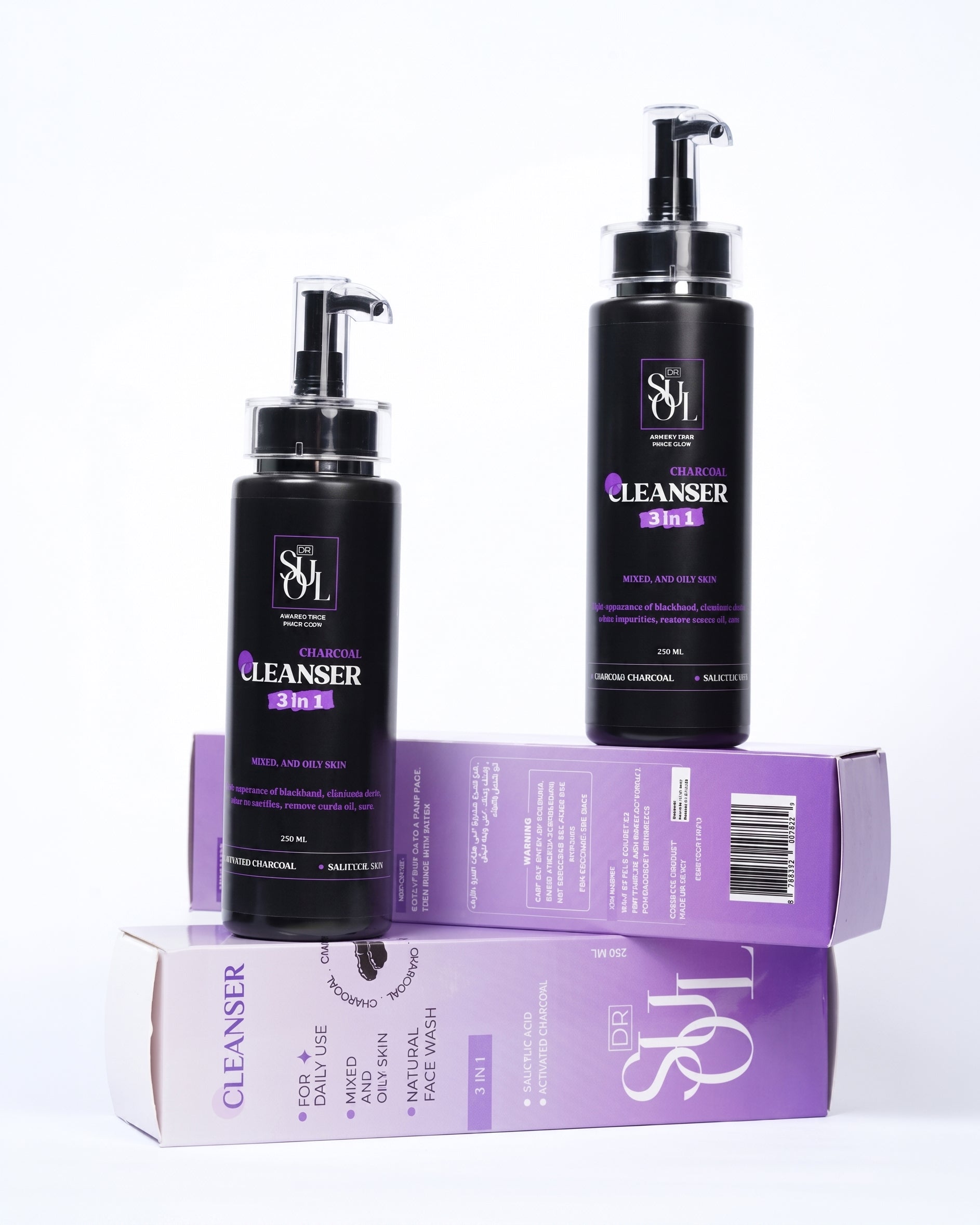 Dr. Soul Charcoal Face Wash
